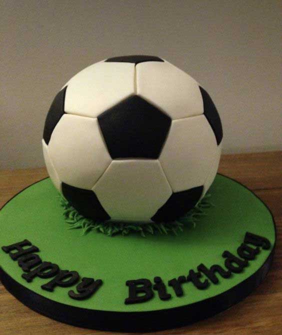کیک فوتبالی 50