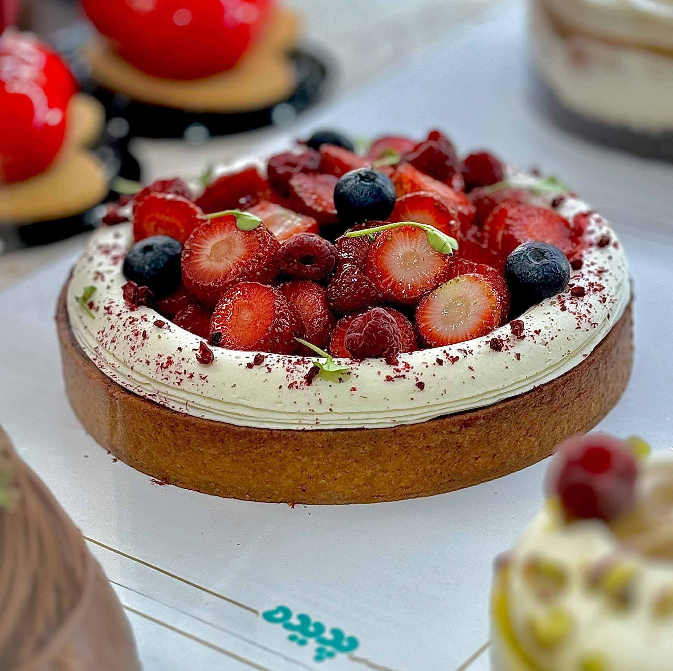 آنترومه تارت میوه