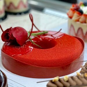 آنترومه موس وانیل گل رز