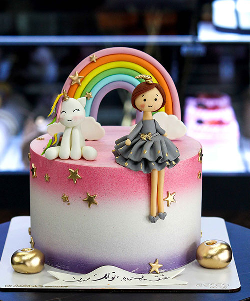 کیک تک شاخ 45