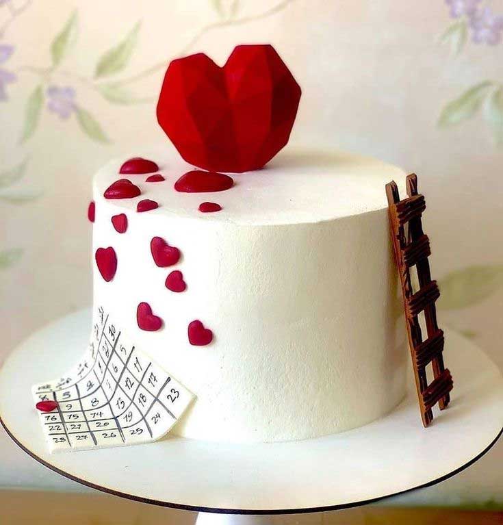 کیک ولنتاین 04