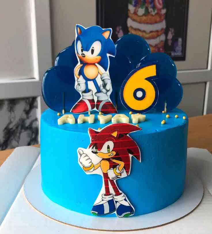 کیک سونیک 16