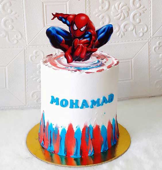کیک مرد عنکبوتی 01