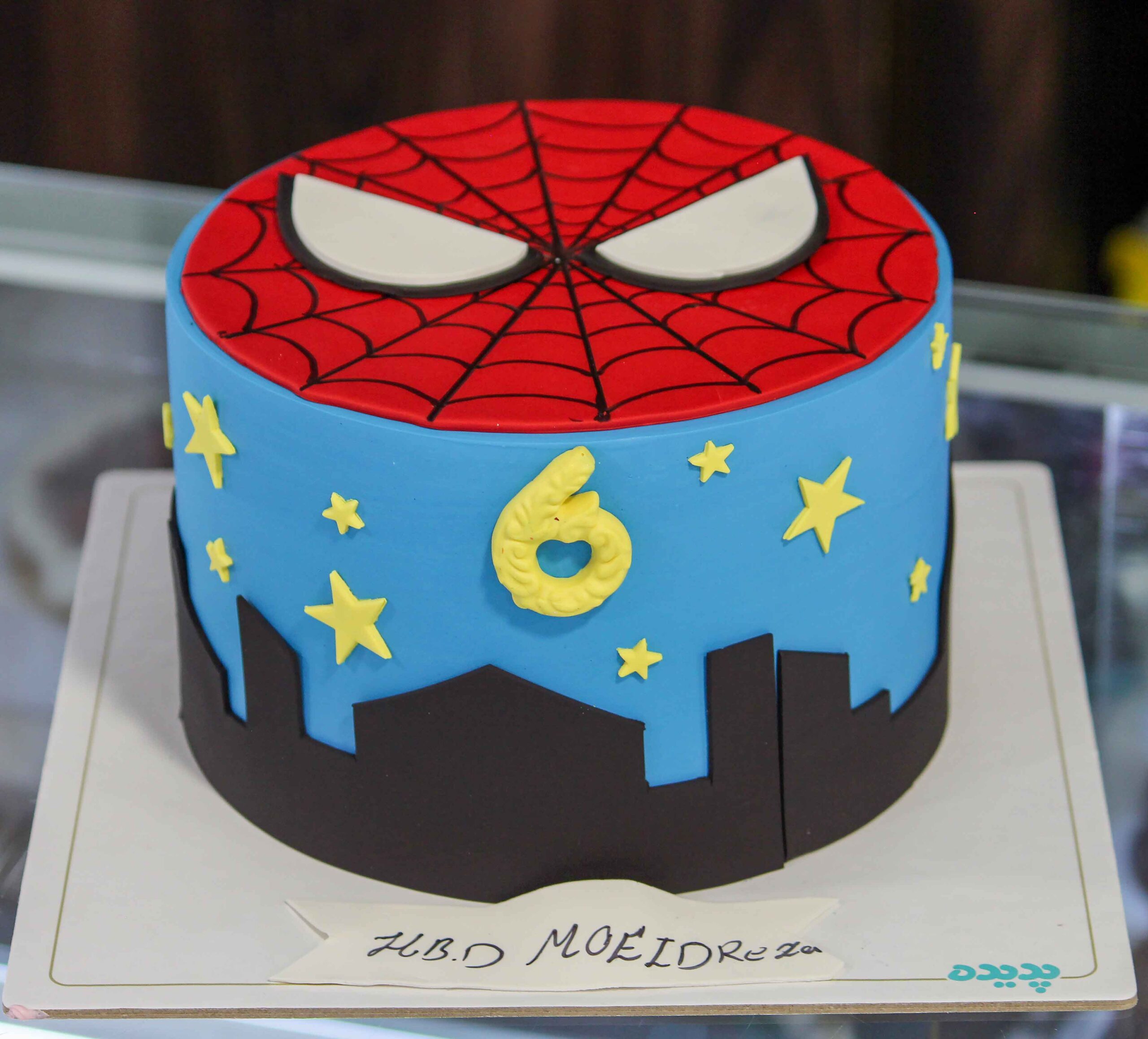 p122002-360 کیک مرد عنکبوتی 360