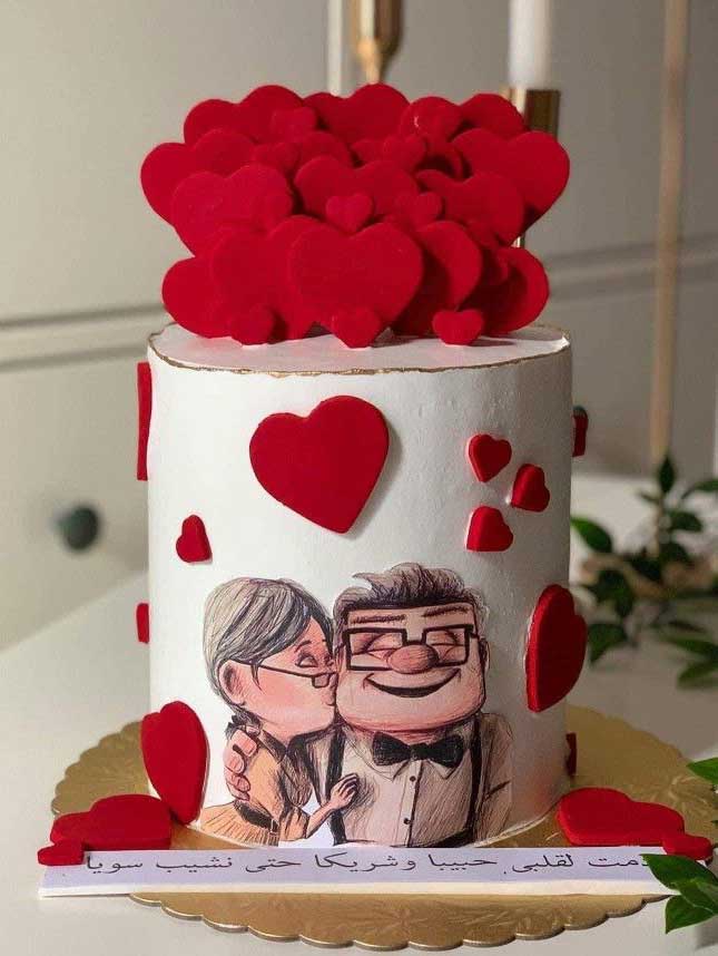 کیک ولنتاین 19