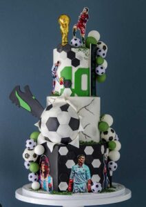 کیک فوتبالی