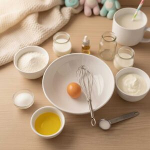 مواد اولیه پنکیک