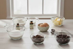 مواد کوکی شکلاتی