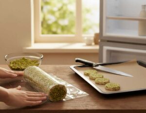 برش کوکی پسته