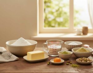 مواد کوکی پسته